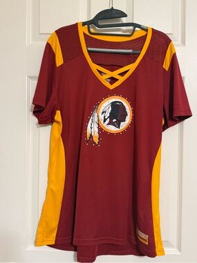 Washington Redskins plus Size Short Sleeve Tee XXL